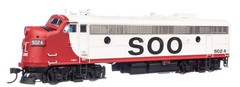 Walthers HO EMD FP7A LokSound 5 Sound & DCC Soo Line SOO #502A DCC/SND 920-42556