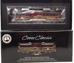 OO GAUGE FULLY ELECTRIC MELBOURNE W6 CLASS – RESTAURANT TRAM NO. 938