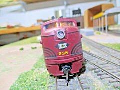 LV 538 TRAIN MINIATURE OF ILLINOIS FA1, ATHEARN DRIVE, LED’s FRONT & REAR, HO