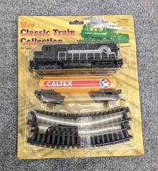 HO Scale Classic Train Collection Wow Toys Steam Engine Caltex Tanker