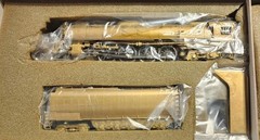 Westside Model Company HO Scale Brass FEF-3 4-8-4 Steam Locomotive Unpainted