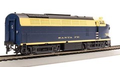 BLI 7699 HO Scale Baldwin RF-16 A Unit Sharknose Diesel Santa Fe ATSF 470C – Par