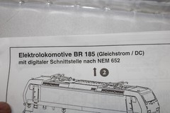 Piko 57434 Electric Locomotive Series 185 Hoyer Railsurf DSS Gauge H0 OVP
