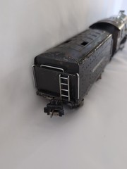 Lionel O Gauge #249E Steam Locomotive Pre-War, Gunmetal & Whistle Tender #265W