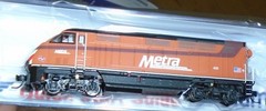 Athearn Metra N-Scale F59PHI – Milwaukee Road Heritage #405 DCC/Sound