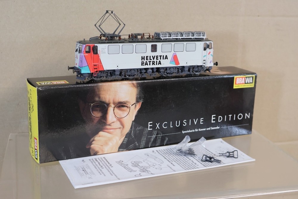BRAWA 0205.2 E42 SBB CFF HELVETIA PATRIA BR Ae 477 901-3 ELECTRIC LOCOMOTIVE op