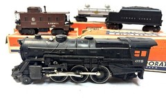 Vintage Lionel Train Set – 675 Locomotive, Whistle Tender & Freight Cars TESTED!