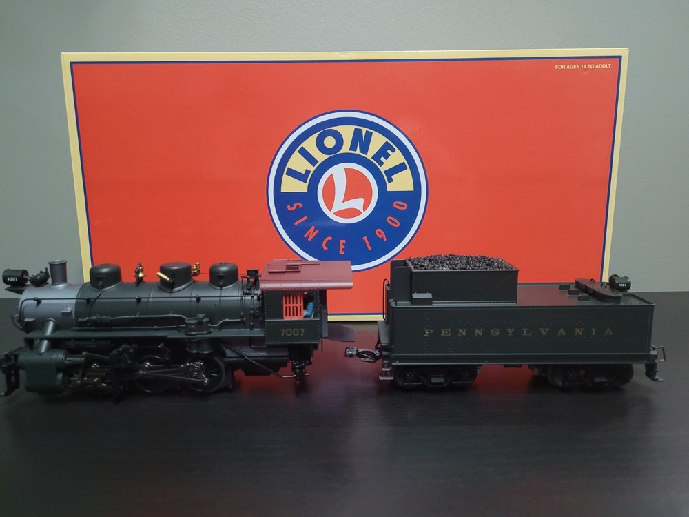Lionel O Scale Pennsylvania LEGACY 0-6-0 Locomotive – Swinging Bell – NM+ Cond.