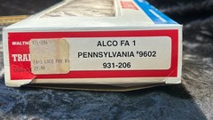 HO Scale ALCO FA 1 Pennsylvania Locomotive #9602 Flywheel (8WD) Drive L2-6, b2