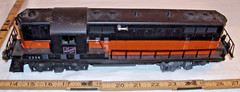 LIONEL THEE MILWAUKEE ROAD 2338 DIESEL LOCOMOTIVE 4-0-4 O SCALE BLACK 1960s