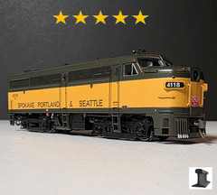 Rapido ~ HO Scale ~ Alco FA-1 ~ Burlington Northern: Patch #4116 ~ DC/DCC/Sound