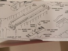 HO GE U33C Milwaukee Road DCC Ready NIB NOS # 8524