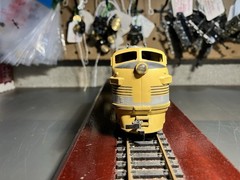 TYCO HO Rio Grande 551 F9 Diesel Engine Dummy