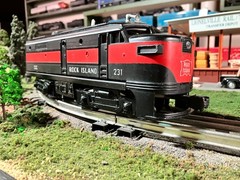 LIONEL PW 231 ROCK ISLAND ALCO DIESEL