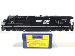 Overland OMI NS GE ES40DC Norfolk Southern #7501 HO Brass Model #AA-1077-2