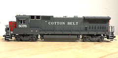 O 2-rail SP SSW #8076 GE 8-40B Diesel, DC – 2 Rail Atlas O – Excellent