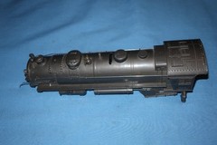 Lionel #1664E Steam Locomotive Boiler/Shell in Gunmetal