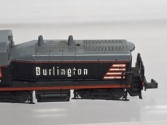 Kato N Scale Burlington Route 9280 SW-1500 Diesel Switchers Works Read Descripti