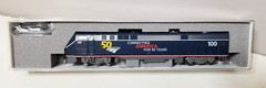AMTRAK GE P42 #100 Midnight Blue 50 Anniversary KATO 176-6035 Digitrax DCC N