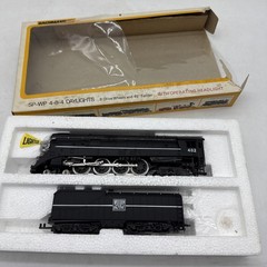 BACHMANN HO SP-WP 4-8-4 WESTERN PACIFIC DAYLIGHT OPERATING HEADLIGHT