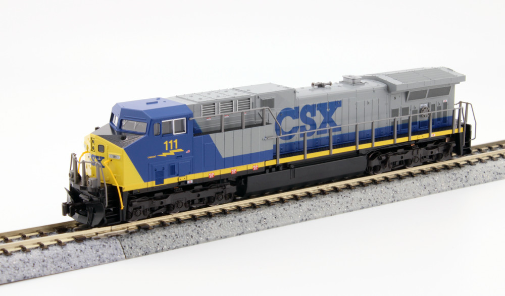Kato 176-7044DCC N Scale GE AC4400CW Diesel CSX 111 with DCC