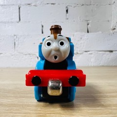 Chocolate Covered Thomas & Friends Take n Play Along Diecast Push Metal Trains