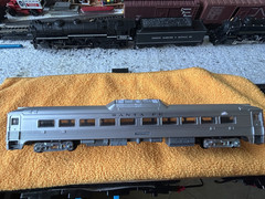HO Athearn 2076 Santa Fe RDC-3 Unpowered Dummy Unit Excellent