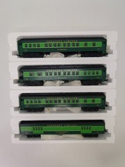 Williams M1017 Crescent Limited 60′ Madison 4-Car O Gauge Set Tested C8 Box
