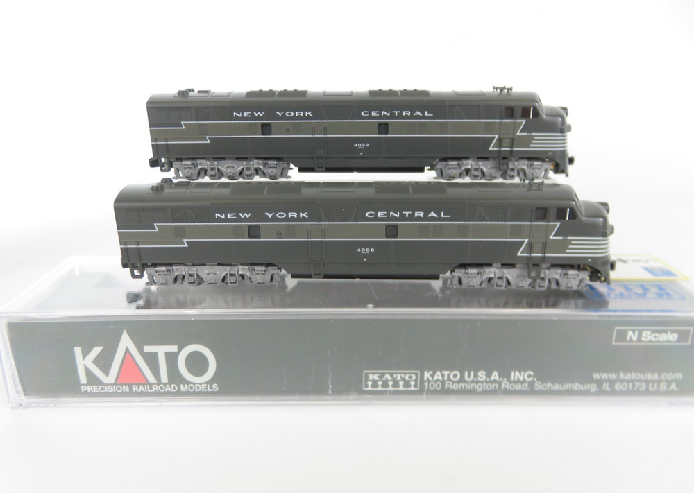 Kato 106-0440 N Scale New York Central EMD E7A/A Locomotive Set DCC ESU LokSound