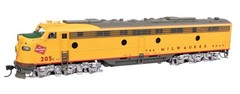 Walthers Proto HO Scale ~ EMD E9A ~ DC ~ Milwaukee Road #205C ~ 920-49953