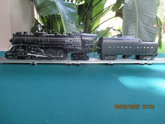 POSTWAR LIONEL 646 HUDSON STEAM LOCO & 2046W TENDER