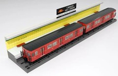 RAPIDO HO 2 CAR TTC G CLASS SUBWAY DISPLAY NON POWERED #5000-5001 PN 206004