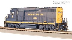 Broadway 9136 EMD GP30, C&O 3034, As-Delivered, Paragon4 Sound/DC/DCC, HO