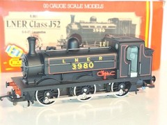 Hornby R861 LNER 0-6-0ST J52 Steam Loco. New Old Stock. Mint Cond. Boxed. OO Sc