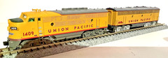 InterMountain N 1:160 Union Pacific EMD F3A 1409 & F7B, Both DCC
