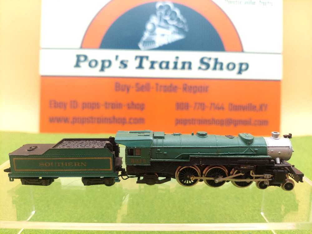 N Scale ~ Arnold #02285 ~ 4-6-2 Southern RR #5312 ~ Steam Locomotive & Tender