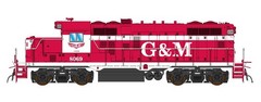 Intermountain ~ HO Scale ~ GP10 Paducah ~ Gulf & Mississippi #8069 ~ DCC Sound
