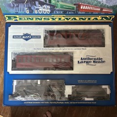 New Bachmann Big Haulers 4-6-0 Pennsylvania Steam Locomotive Set BAC90082