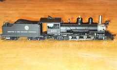 3rd Run 2013 Blackstone Weathered HOn3 D&RGW K-27 461 Moffat Tunnel DCC Sound