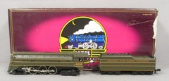 MTH 20-3034-1 O CNW 4-6-4 E-4 Hudson Steam Locomotive & Tender w/PS1 #4008 LN