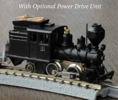 N Scale GMSN 0-4-2 Baldwin Tank Locomotive Kit w/Power Drive Unit Steam Engine