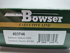 Bowser Canadian Pacific DS4-4-1000 #7068