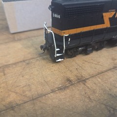 HO GP38-2 & SW1500 Set (Both Powered) IHB Indiana Harbor Belt DC #2213