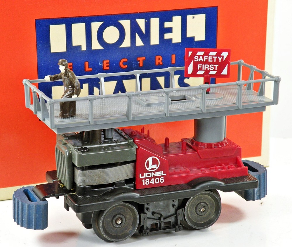 Lionel 6-18406 Operating Track Maintenance Car w/Box 1989 C7