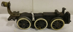 VINTAGE AMERICAN FLYER S GAUGE 6 WHEEL DRIVE CHASSIS PA10000 PLUS WHEELS, AXLES