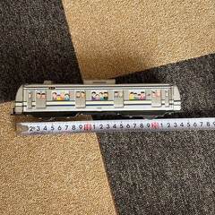 Express Passenger Tin Train Toy Illustrated Vintage Collectible 15+ Display