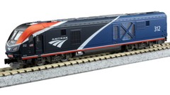 Kato N Siemens ALC-42 Charger Amtrak AMTK #312 DC LED 1766054