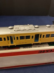 HO scale ELECTRIC LINER Yellow – Yonezawa Toys Diapet R-20 – In Box
