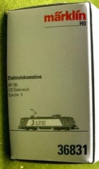 Marklin 36831 HO Analog 3-Rail AC Electric Locomotive LTE185 528-7