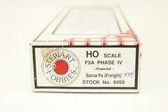 Stewart Kato HO Scale ATSF Santa Fe EMD F3 Ph. IV Freight Diesel Locomotive #224